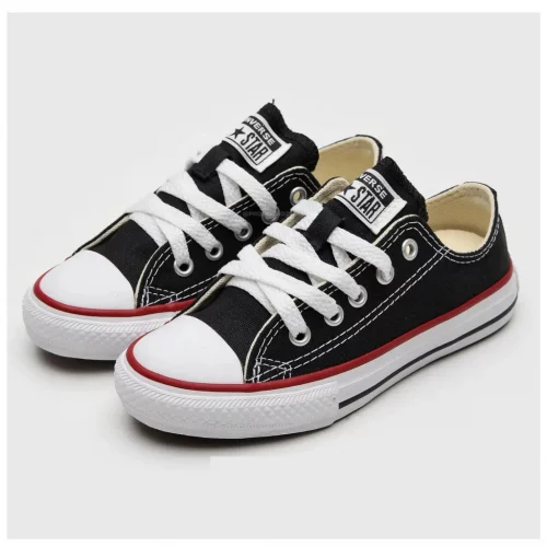 Tênis Infantil Converse All Star CT AS Core OX, Preto - Tam 26 ao 33