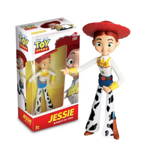 Boneco Vinil Jessie Toy Story Lider Brinquedos