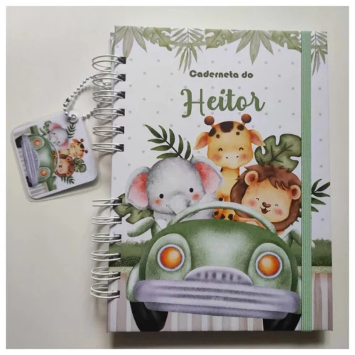 Caderneta de Vacina Personalizada Capa Dura