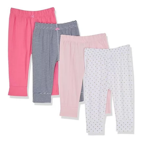 Calças Pacote com 4 calças Simple Joys by Carter'sMeninas
