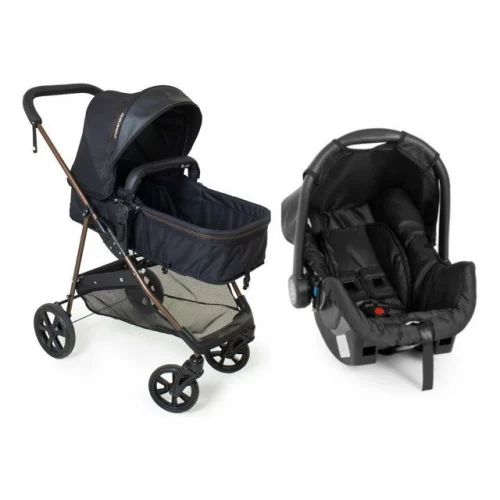 Carrinho Bebê Conforto Napoli Travel System Cobre Galzerano