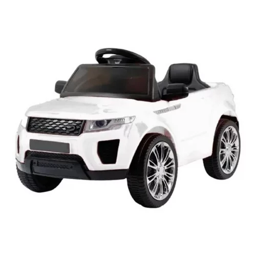 Carro Elétrico Infantil Land Rover 6v, Branco - Zippy Toys
