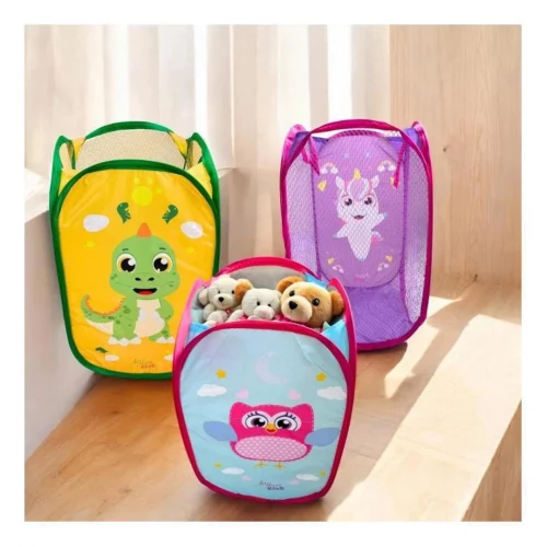Cesto Organizador Infantil Guardar Brinquedos Menino Menina