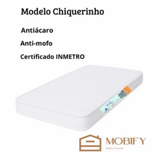 🛍️Colchão bebe Para Berço Chiqueirinho D18 100x70x10 Impermeável