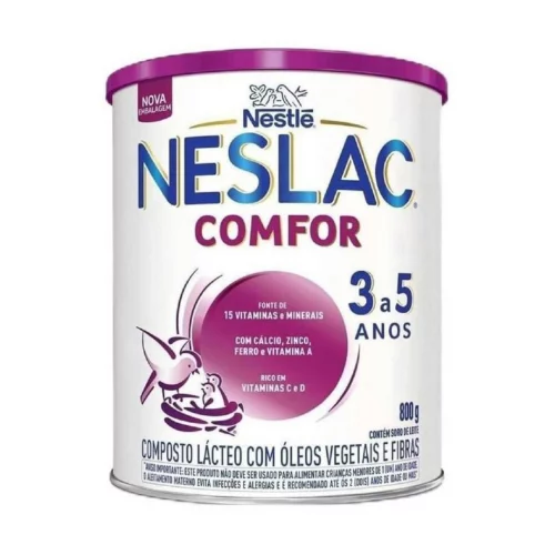 Composto Lácteo Nestlé Neslac Comfor 800g
