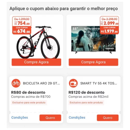 CORRE QUE É SÓ HOJE!!