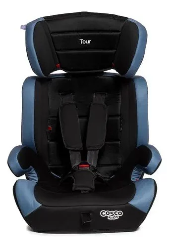 Cosco Kids, Cadeirinha Tour, 9 a 36 Kg, Preto e Azul