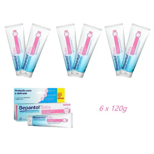 Creme Antiassadura Bepantol Baby Kit 2x120g Proteção Bebê