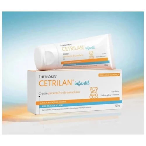 Creme para Prevenção de Assaduras Cetrilan Theraskin 120g