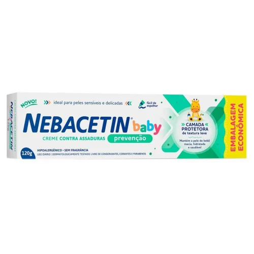 Creme Prevenção Nebacetin Baby 120g