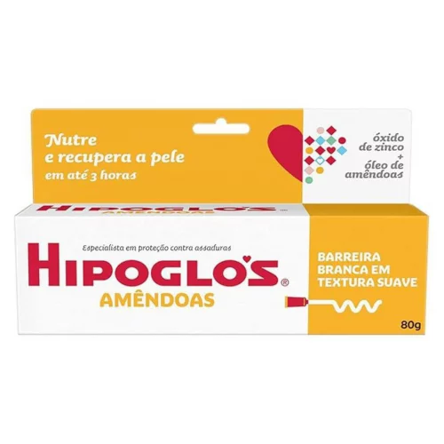 Creme Preventivo de Assaduras Hipoglós Amêndoas 80g