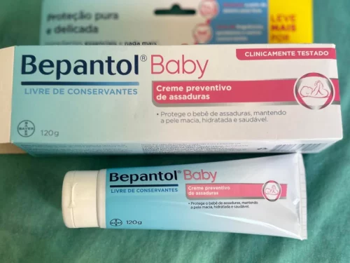 Creme Preventivo de Assaduras Para Bebês Bepantol Baby, 120g