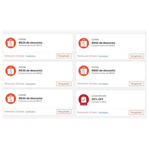 🚨 Cupons Shopee Esquenta 8.8 Renovados