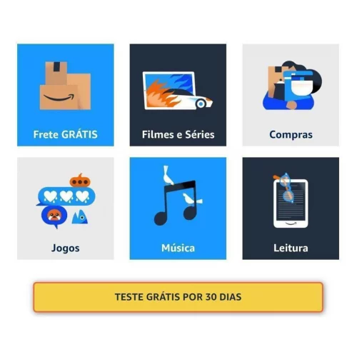 ✨Dica: Se você ainda não é Prime, faça um teste grátis de 30 dias e aproveite as promoções com frete grátis, entrega rápida e ofertas exclusivas para assinantes!