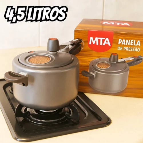 Essa é DIFERENCIADA ♨️ Panela De Pressão COM VISOR - 4,5 Litros! 💨