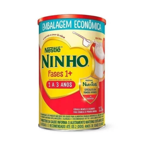 Fórmula Infantil Ninho Fases 1+ com 1,200 kg