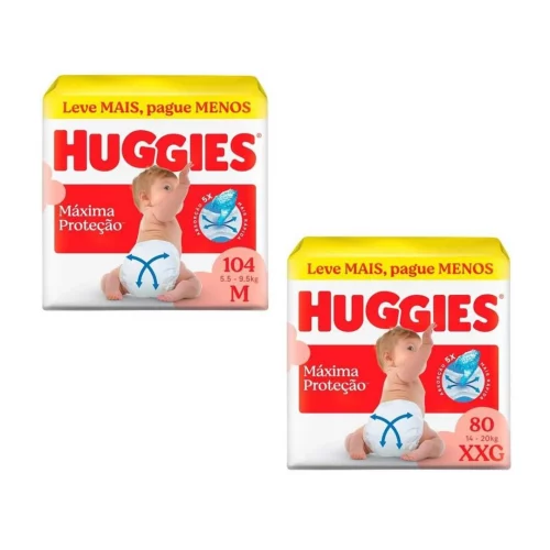 Fralda Huggies Supreme Care
