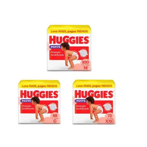 Fralda Huggies Supreme Care Roupinha