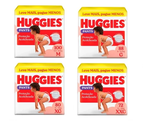 Fralda Huggies Supreme Care Roupinha