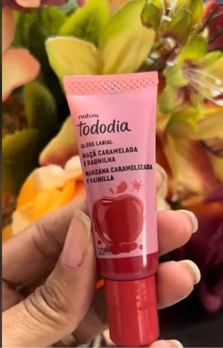 Gloss Labial Tododia Maçã Caramelada e Baunilha