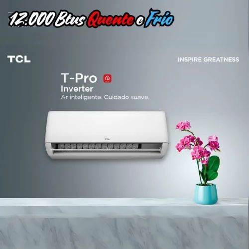Inverter 12.000 BTU/h ❄️ Quente e Frio‼️