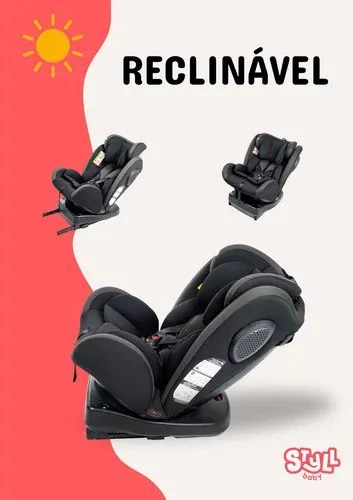 Isoflix e Reclinável!!