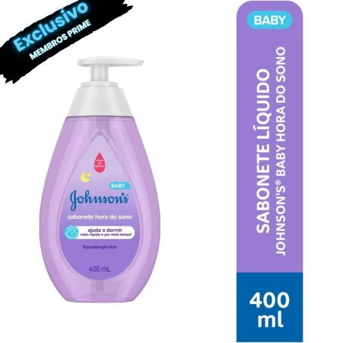 Johnson's Baby Sabonete Líquido Relaxante Hora Do Sono, 400ml