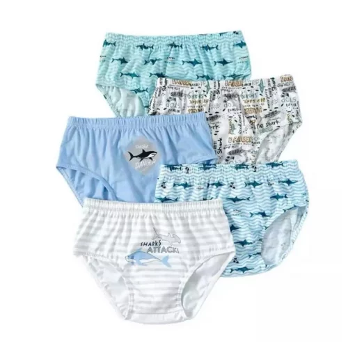 Kit 10 Cueca Infantil Slip - Cueca Infantil Algodão
