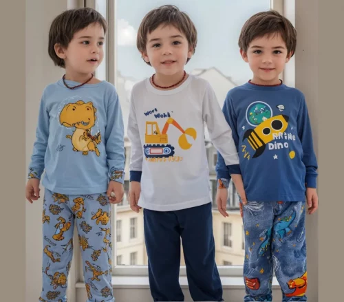 Kit 3 Pijamas Menino (Tam. 6 ao 12)
