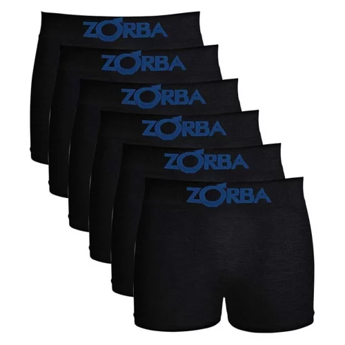 Kit 6 Cuecas Boxer Infantil, Zorba, Meninos P ao G