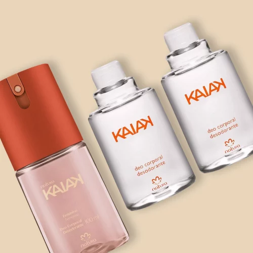 Kit Desodorante Spray Corporal Kaiak Feminino (2 produtos)