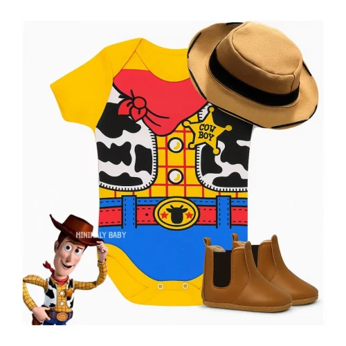 Kit Temático Woody Mesversário (Tam. 0 a 12M)