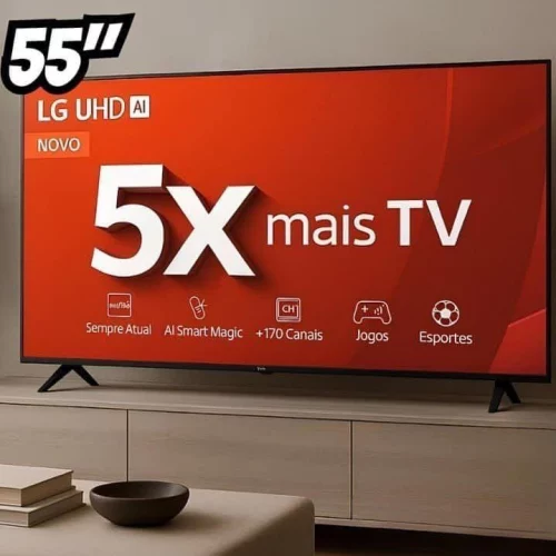 📺 LG 55" 4K! PREÇÃO NO PIX
