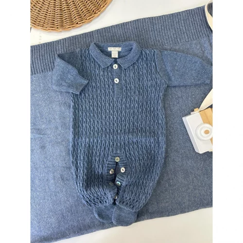 > 🛍️ Macacão para bebê em Tricot Saída Maternidade Moda Infantil Menino Menina Manta não inclusa
