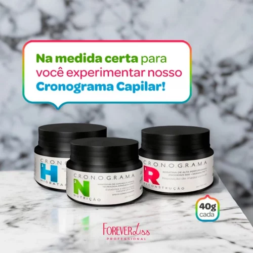 Mini Kit Cronograma Capilar Forever Liss