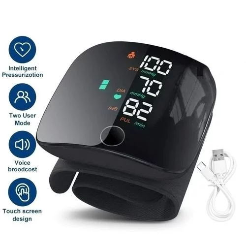 🧡Monitor De Pressão Arterial De Pulso Recarregável Alta BP Esfigmomanômetro XYY-2551