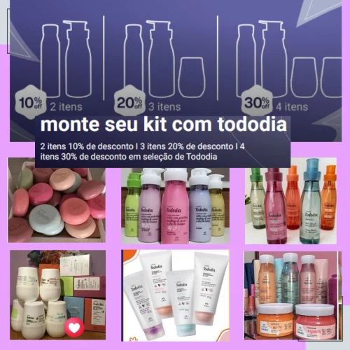 Monte seu kit com Tododia❗️