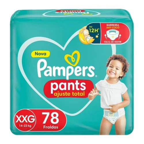Pampers Fralda Pants Ajuste Total Max XXG 78 Unidades