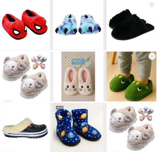 Pantufas de vários modelos!!!