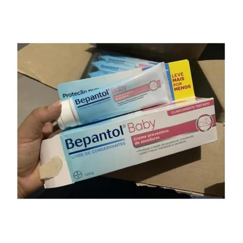 Pomada Assadura Bebe Bepantol Baby 120g Hipoalergênica