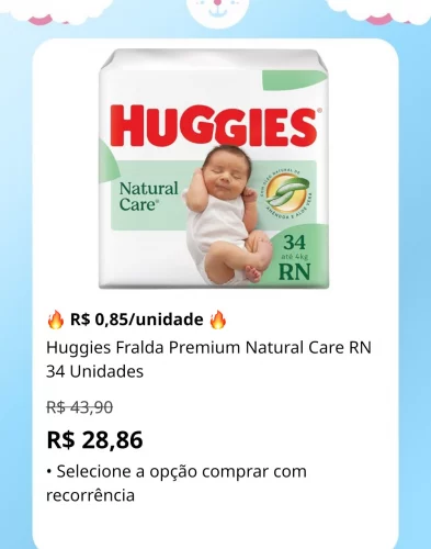 🔥 R$ 0,85/unidade 🔥