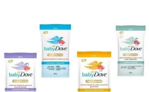 Refil Sabonete Líquido Baby Dove 180ml