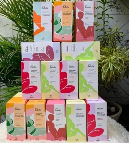 Sabonete em Barra Puro Vegetal Tododia 5 unidades de 90g