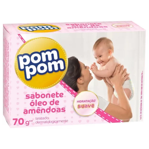 Sabonete Pom Pom Óleo de Amêndoas 70g