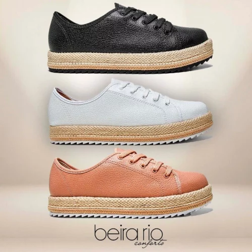 ▪️ Slip On BEIRA RIO Casual Feminino (34 ao 39)