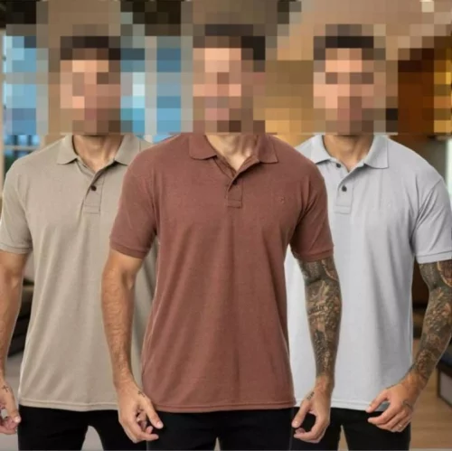 🏃‍♂️Tá BARATO! 👕 Polo Piquet!