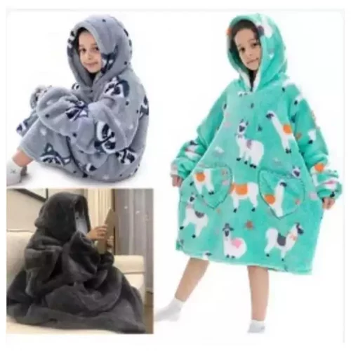 Túnica Cobertor com Capuz Infantil de SOFT