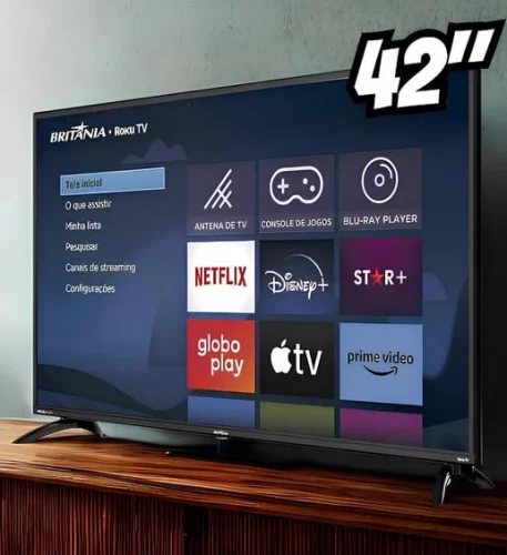 TV Smart 42 polegadas😆✨👀