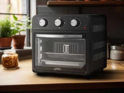 ☑️ Air Fryer Bella Cuccina BCFR05 Preta com Timer 12L