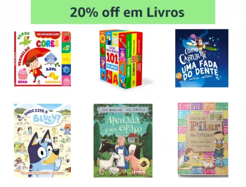 Aproveite 20% off em Livros 🔥